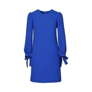 Banana Republic Blue Long Sleeve Dress